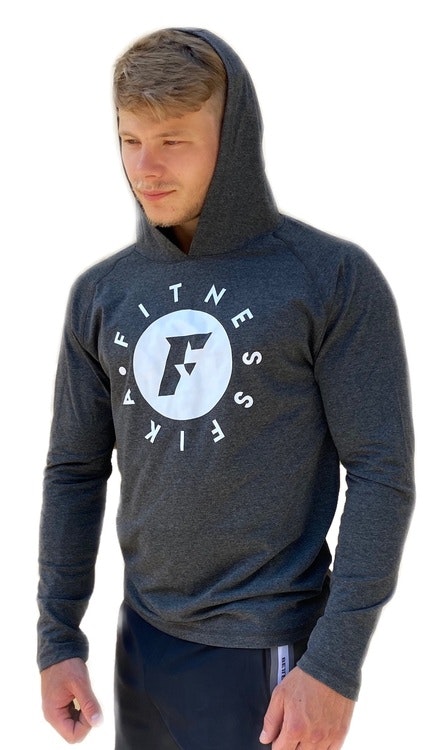 Light hoodie Herr Fitnessfika