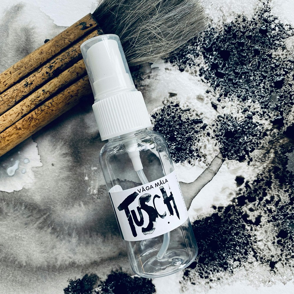 Svart tusch-kit, Indian-Ink.