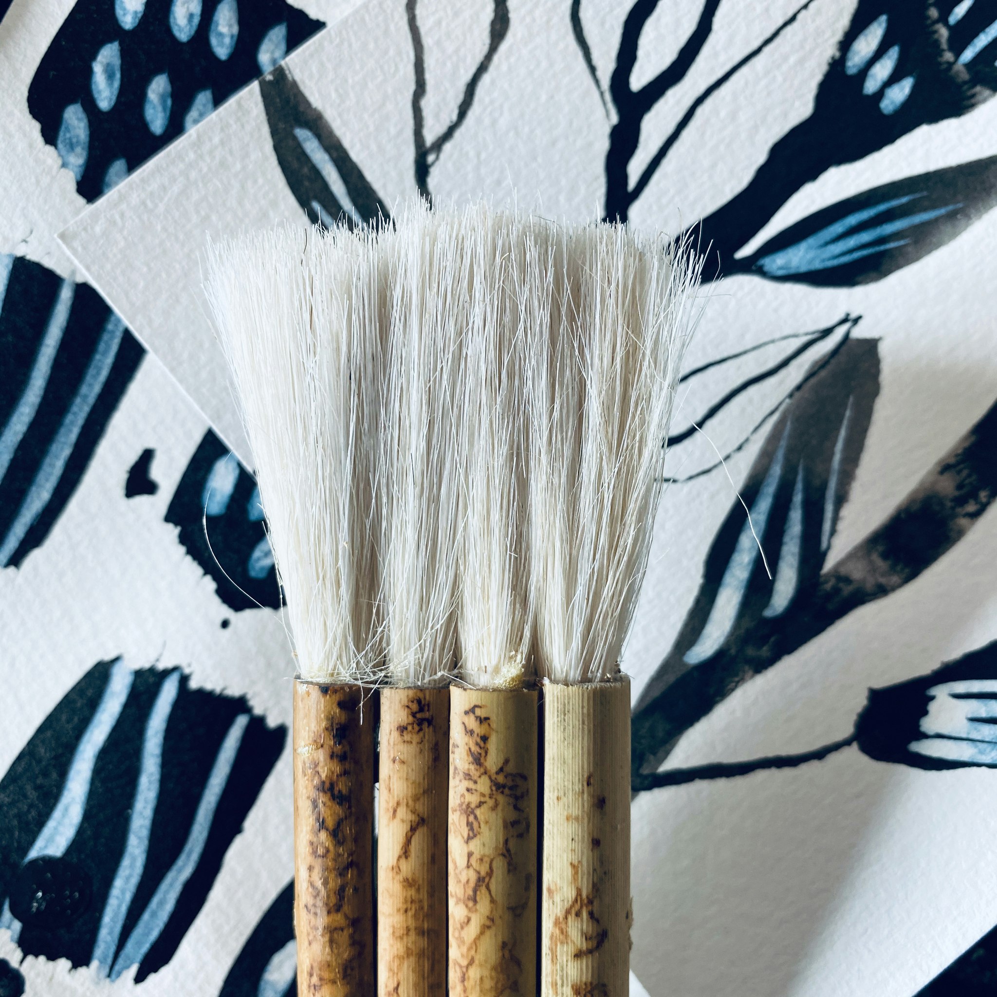 Svart tusch-kit, Indian-Ink.