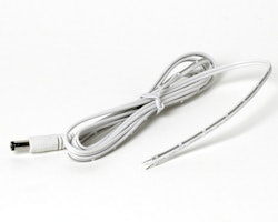 DC-kontakt Hona med kabel 1,5m vit