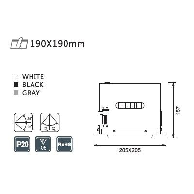 TAKSPOTLIGHT Z1 1X2516LM