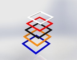 Skyltpodie SUCCE - Topplatta kvadratiskt hål