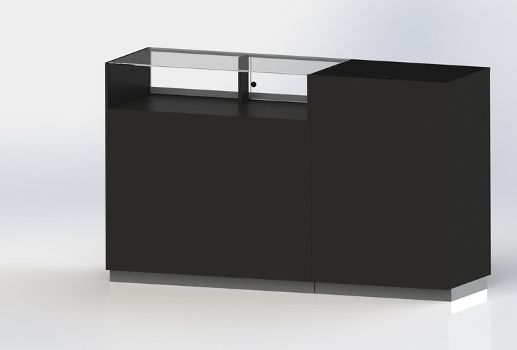 Komb. 7 RAK 180 cm - Kassadisk Standard