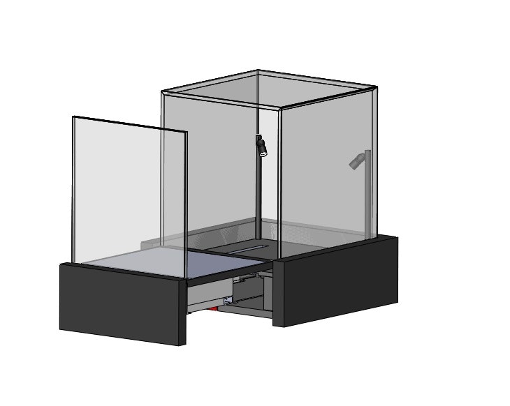 Glasmonter Safe Cube 50