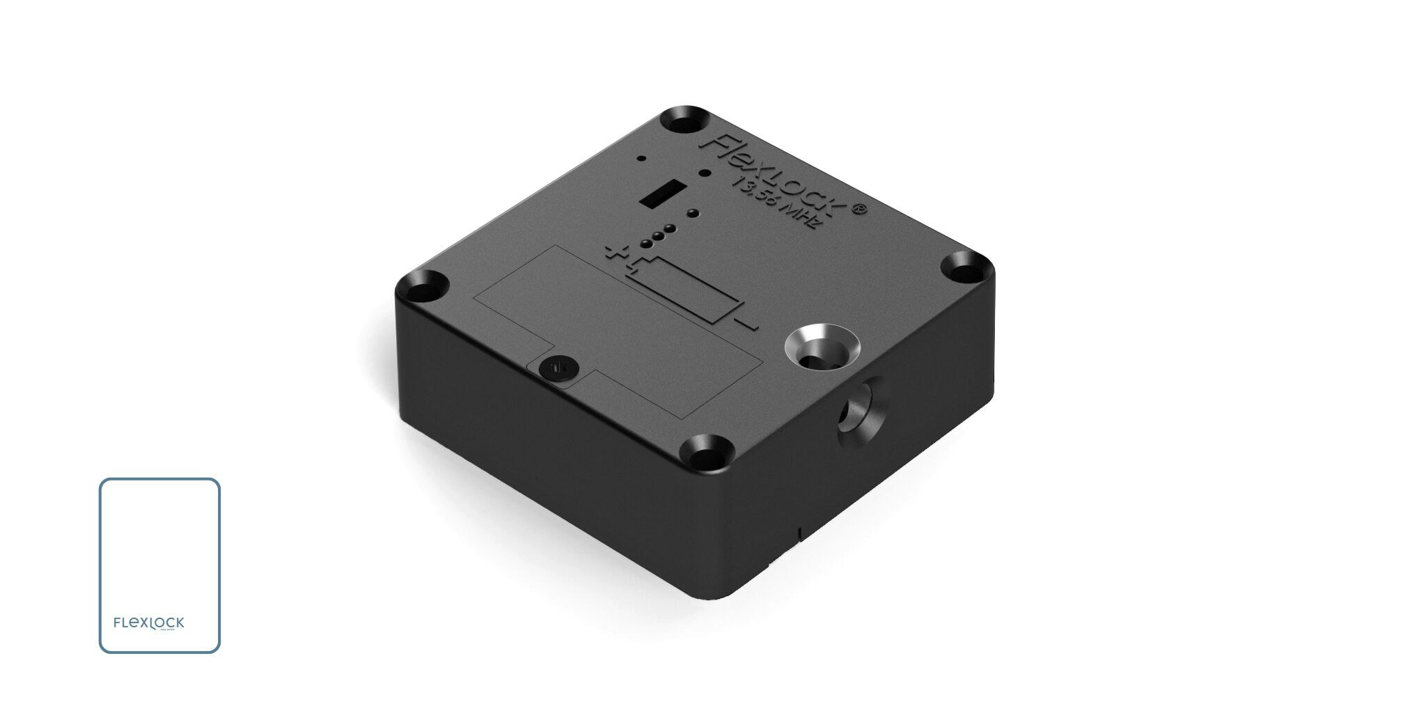 Flexlock Mifare 2,0 med batteri - El-lås