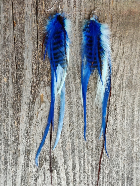 Long Feather Earrings #2111