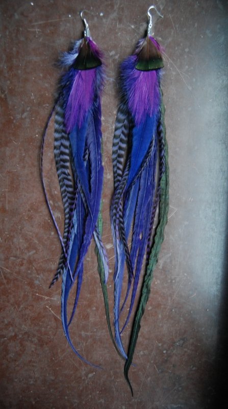 Delicious Feather earrings