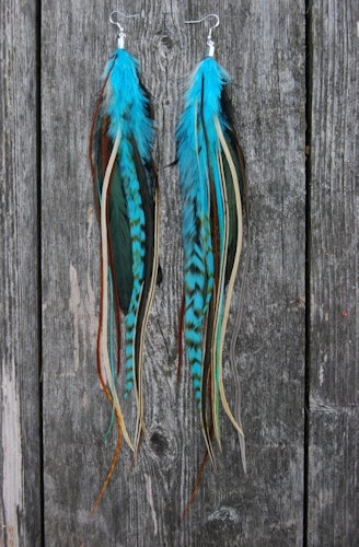 Vaycay Feather earrings