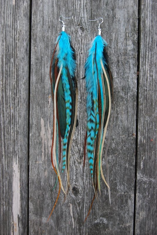 Vaycay Feather earrings