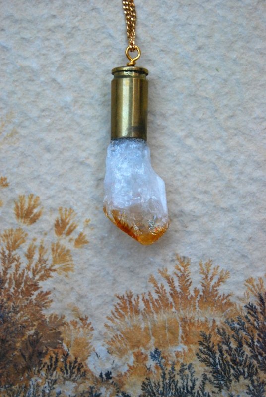Citrine Crystal bullet #1