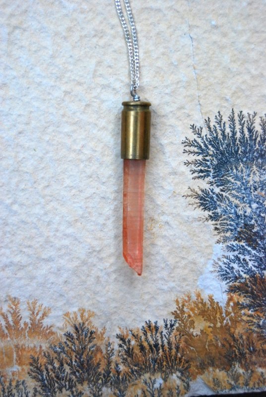 Lemurian quartz crystal bullet #1