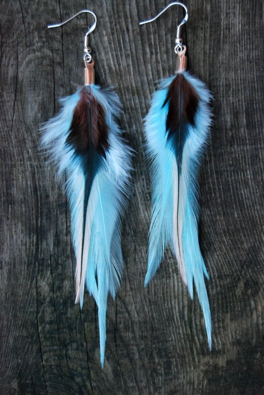 Soft Feather Earrings