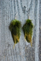 Moss Feather Earrings