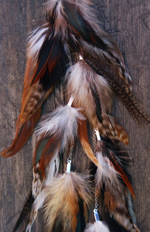 Nature #4 Feather earring