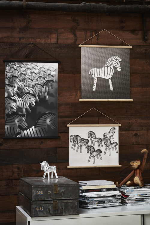 Vepa "Zebra" i canvas