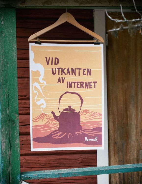 Poster "utkanten av internet"