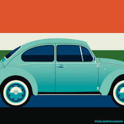 Poster Volkswagen 50*70