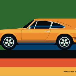Poster Porsche 50*70