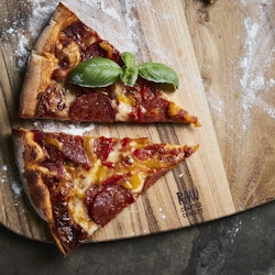 Pizza/serveringsplatta
