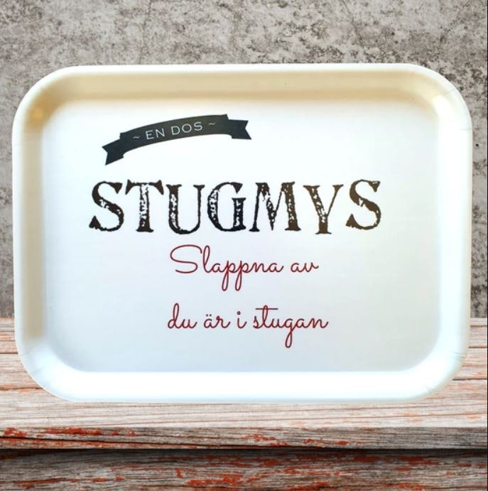 Bricka "stugmys"