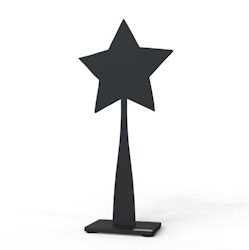 Stjärna på fot 70 cm (SÄLJES ENDAST I BUTIK)