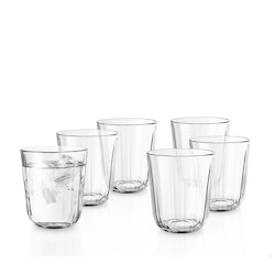 Dricksglas facet 6-pack