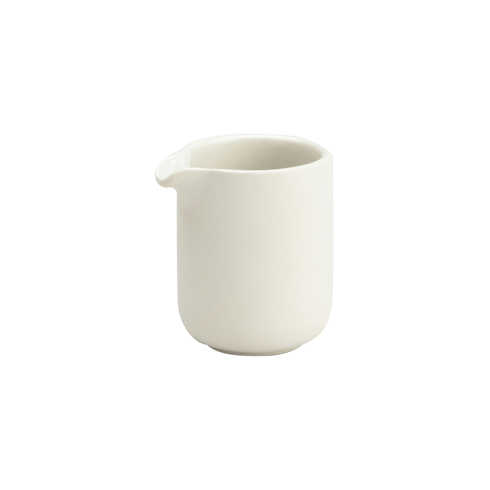 Mjölkkanna 9 cm naturvit