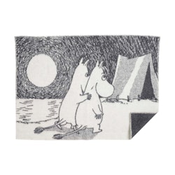 Barnfilt "Moomin adventure" grå
