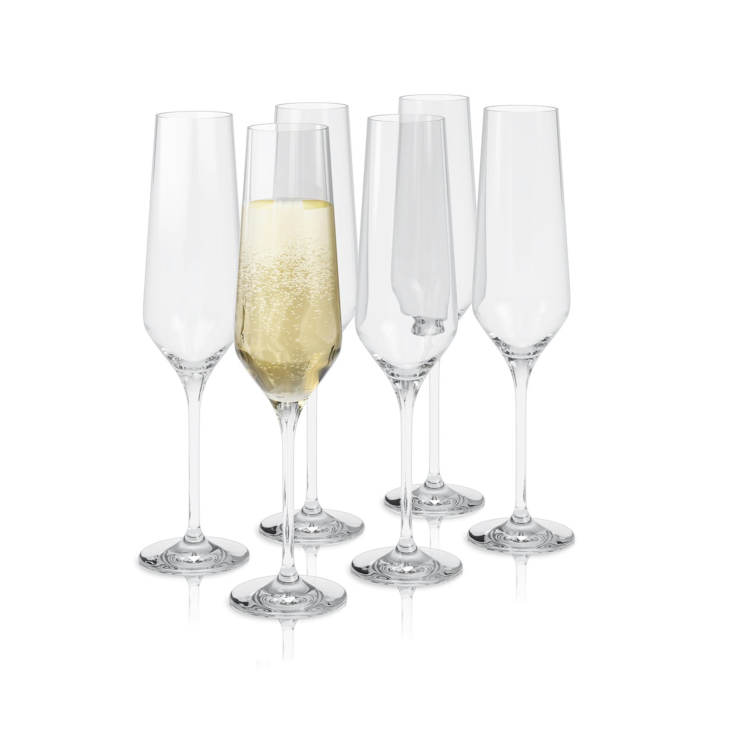 Champagneglas 6-pack