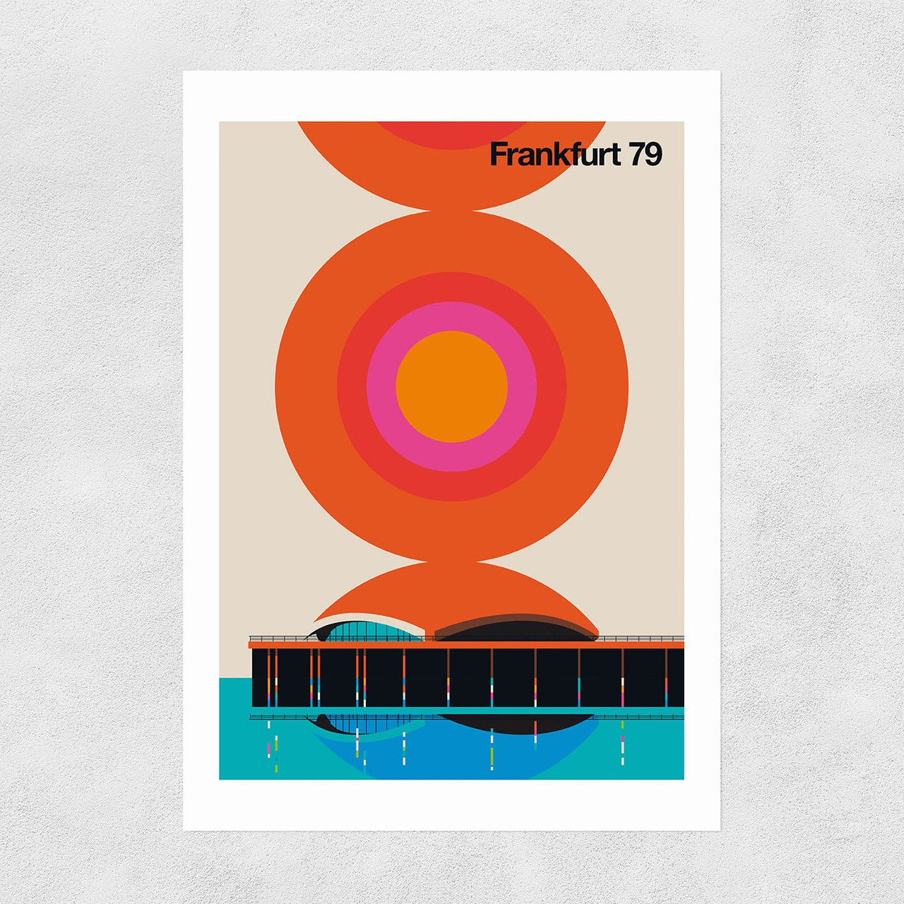 Poster Frankfurt 79, 50x70