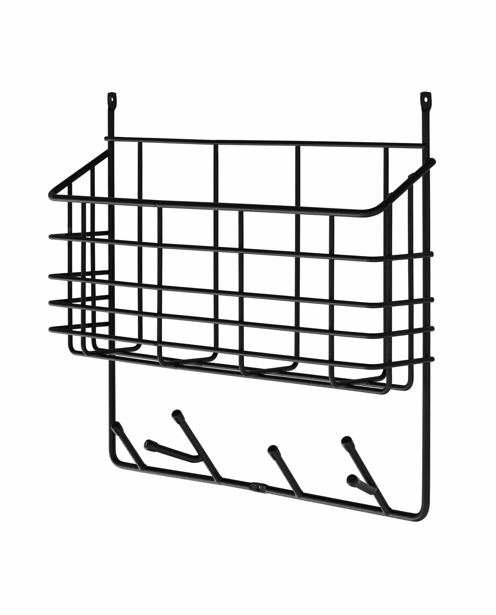 Förvaringskorg svart
