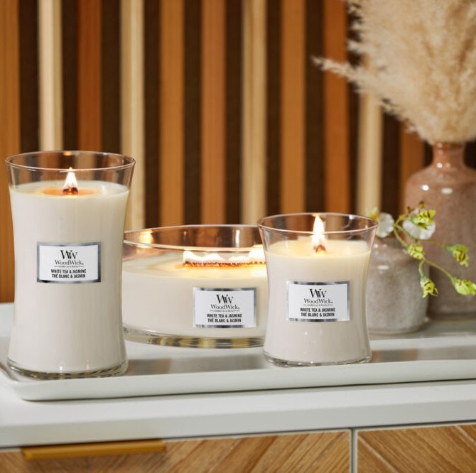 Doftljus White Tea & Jasmine