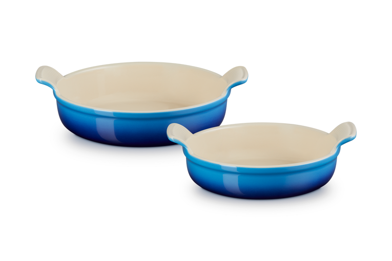 Ugnsform runda 2-p Azure