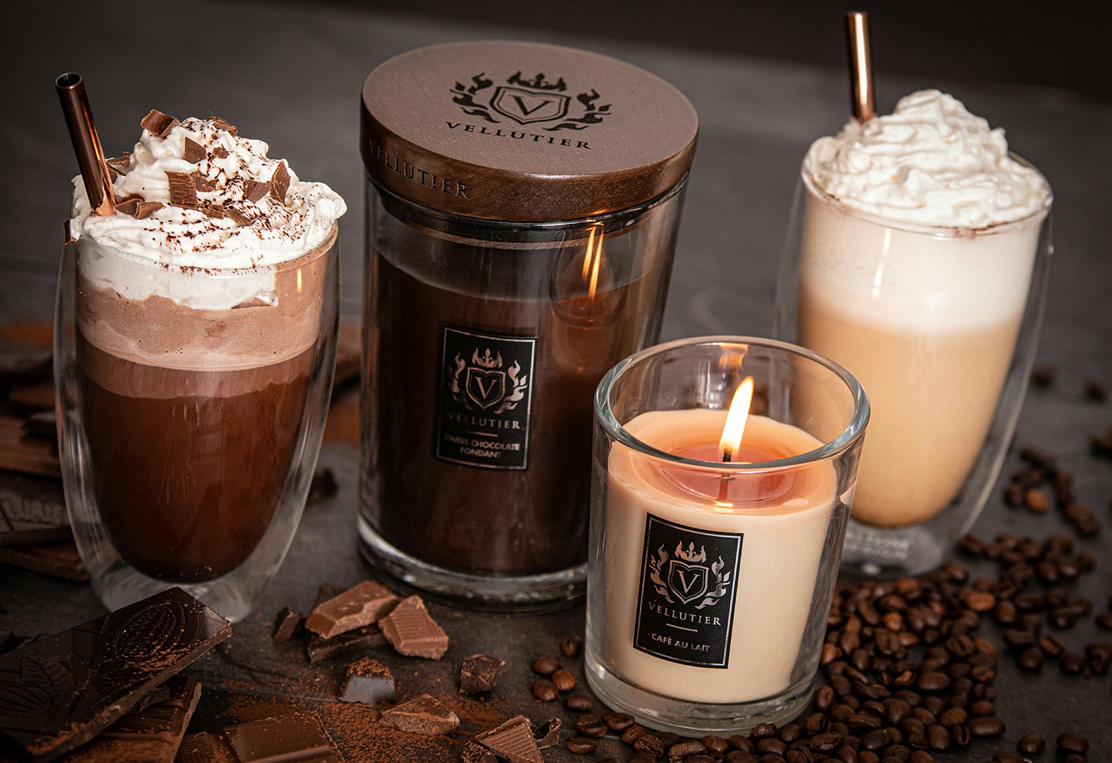 Doftljus Swiss chocolate fondant