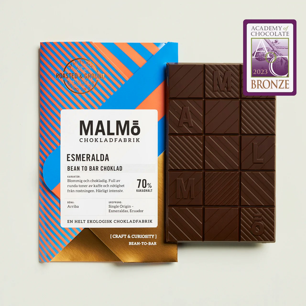 Esmeralda 70% - chokladkaka
