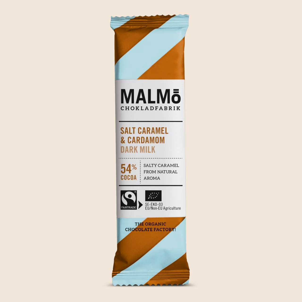 Salt caramel & Cardamom 54% - chokladkaka