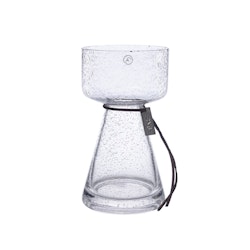 Lökvas bubbligt glas 15 cm