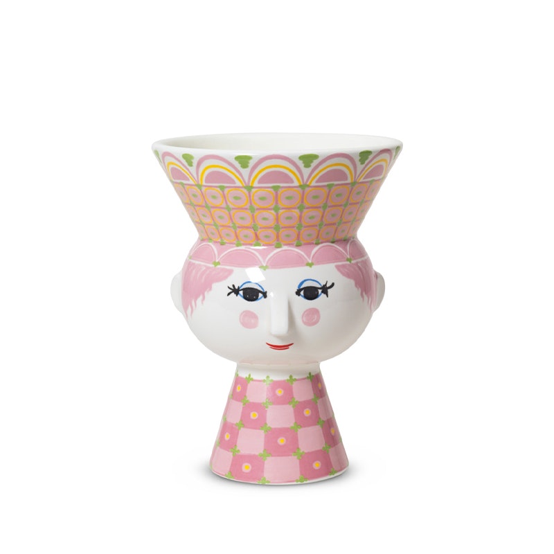 Vas Carmen rosa 15 cm