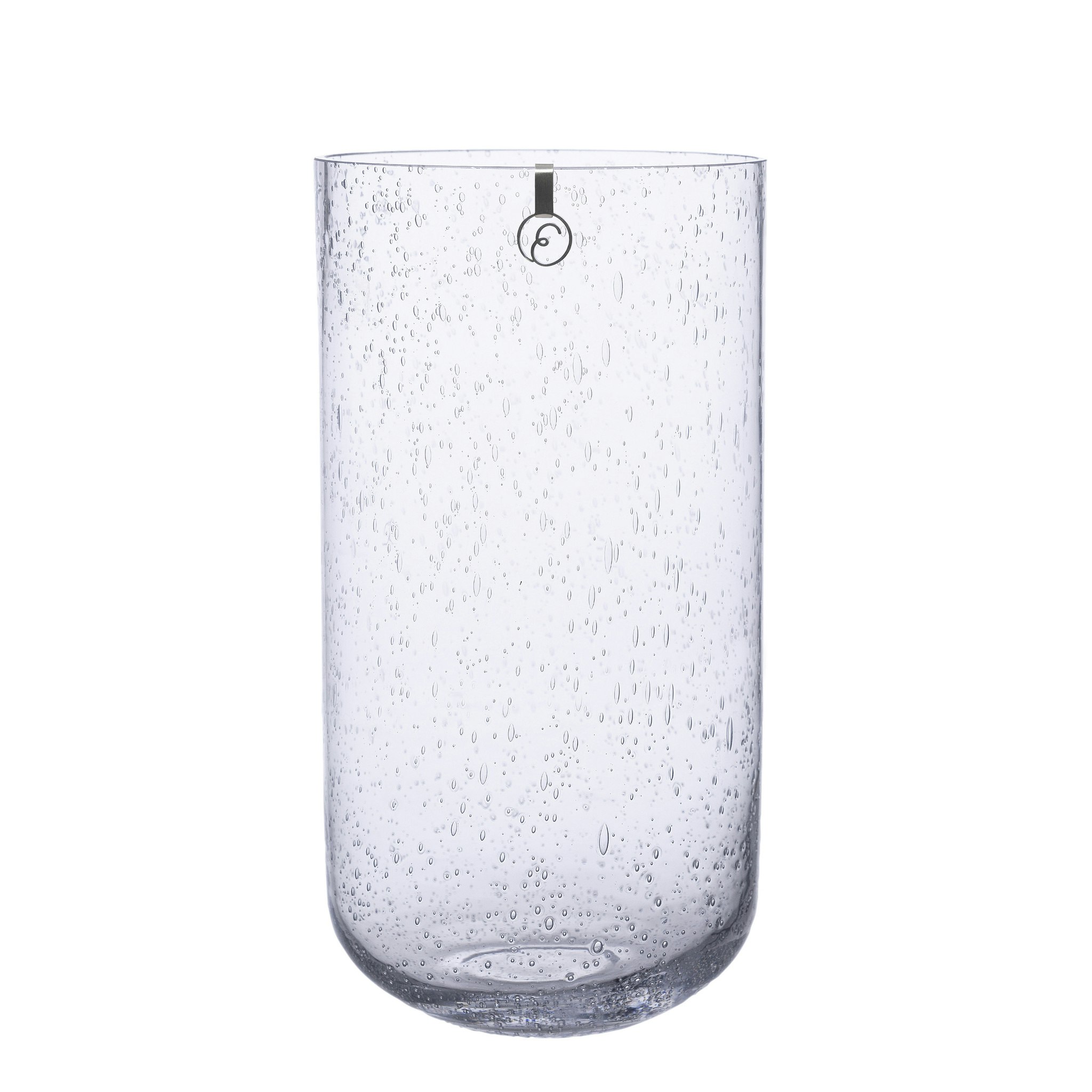 Glasvas bubbligt glas