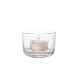 Ljuslykta bubbligt glas