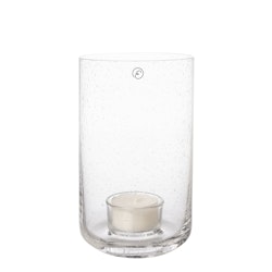 Ljuslykta bubbligt glas