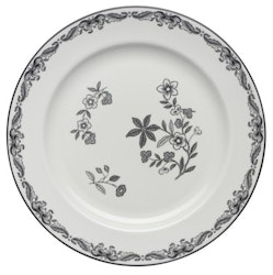 Tallrik 27 cm svart