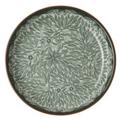 Tallrik 16 cm Floris grön