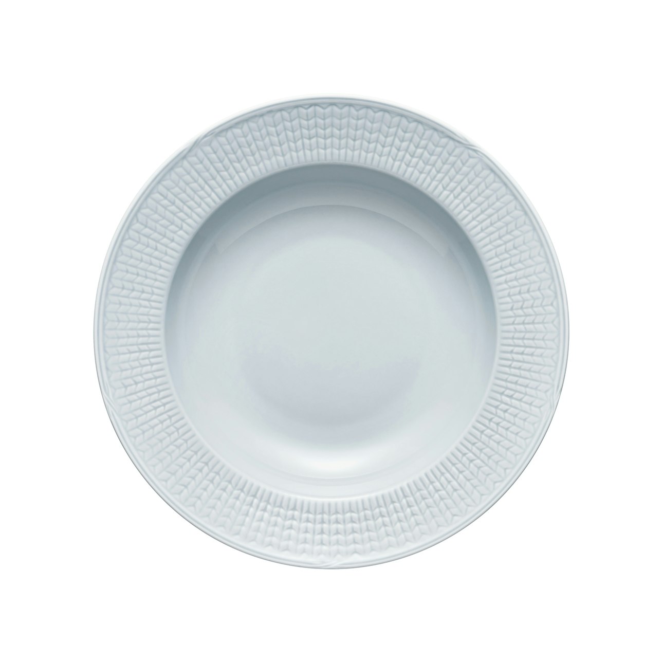 Tallrik djup 25 cm Is