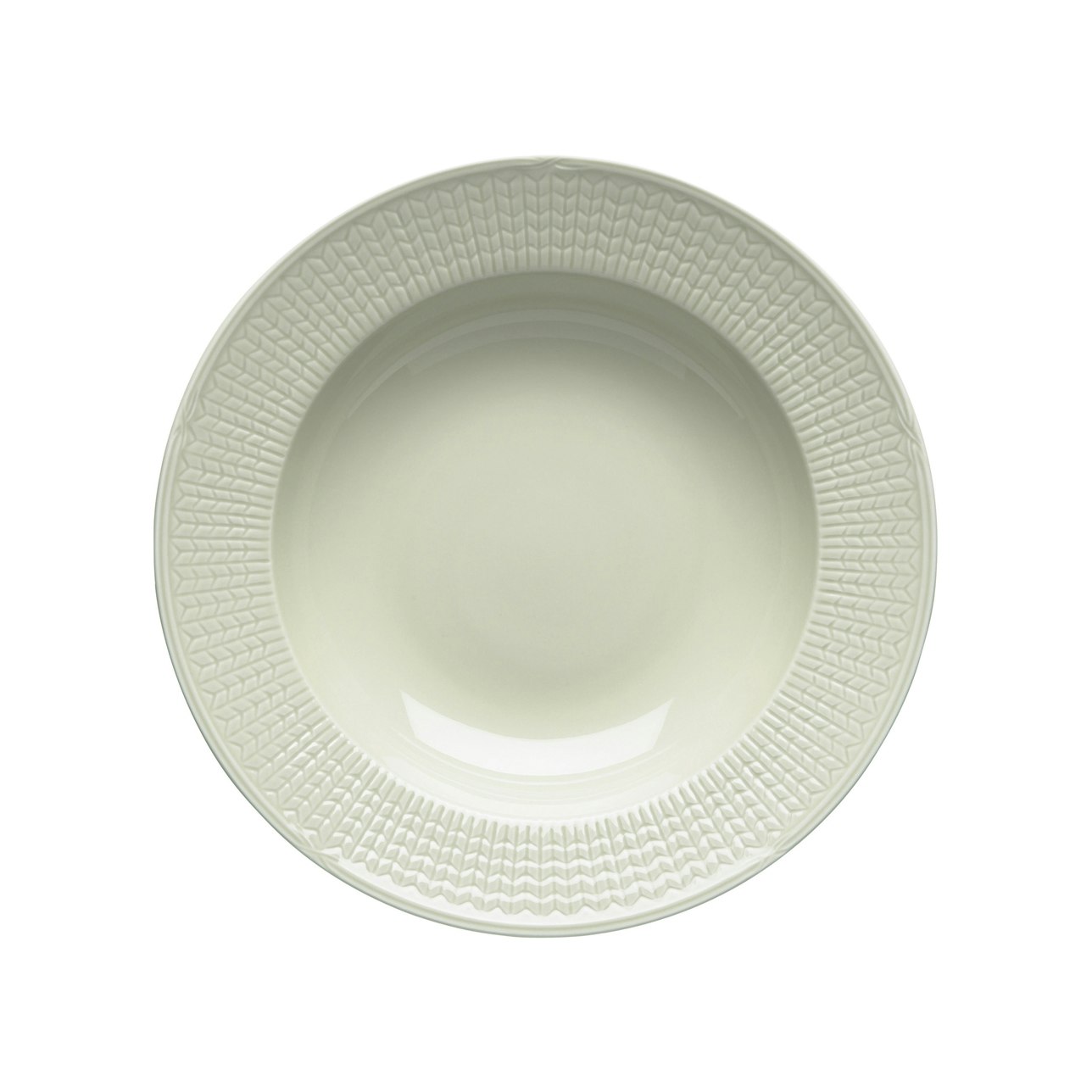 Tallrik djup 25 cm Äng