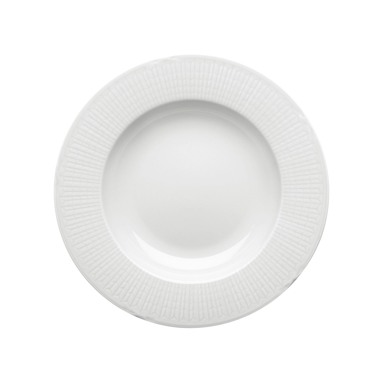 Tallrik djup 25 cm snö