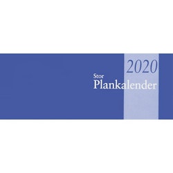 Plankalender stor 2020 limbund