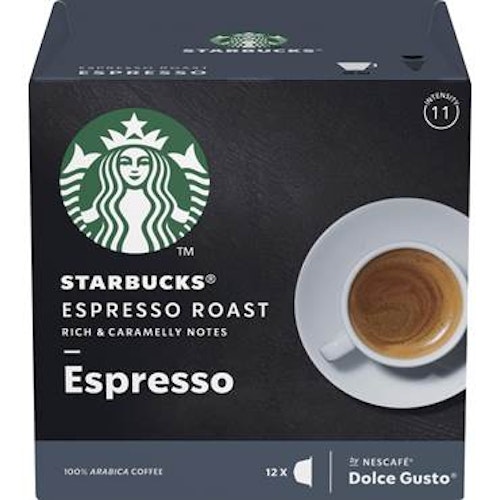 Kaffekapsel Espresso Dolce Gusto 12 st/fp Starbucks