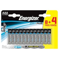 Batteri Energizer Max AAA 12 st/fp
