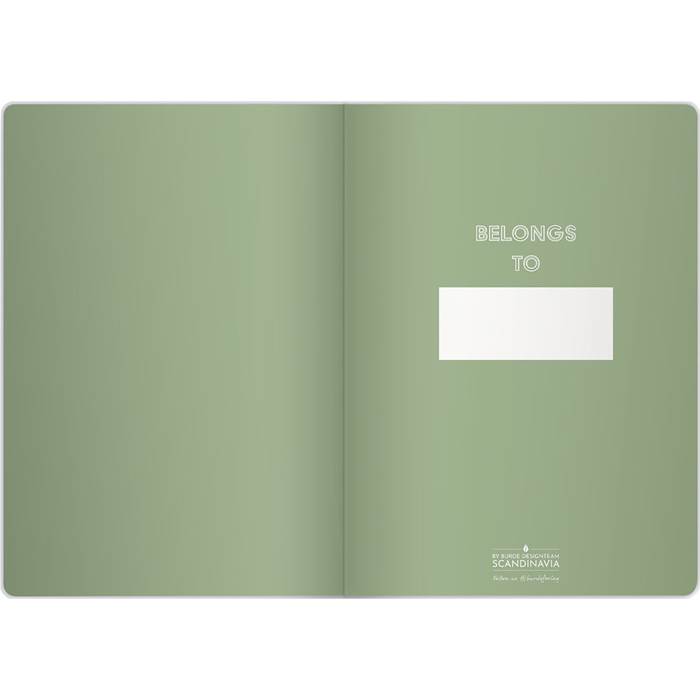 Anteckningsbok Deluxe A5 green